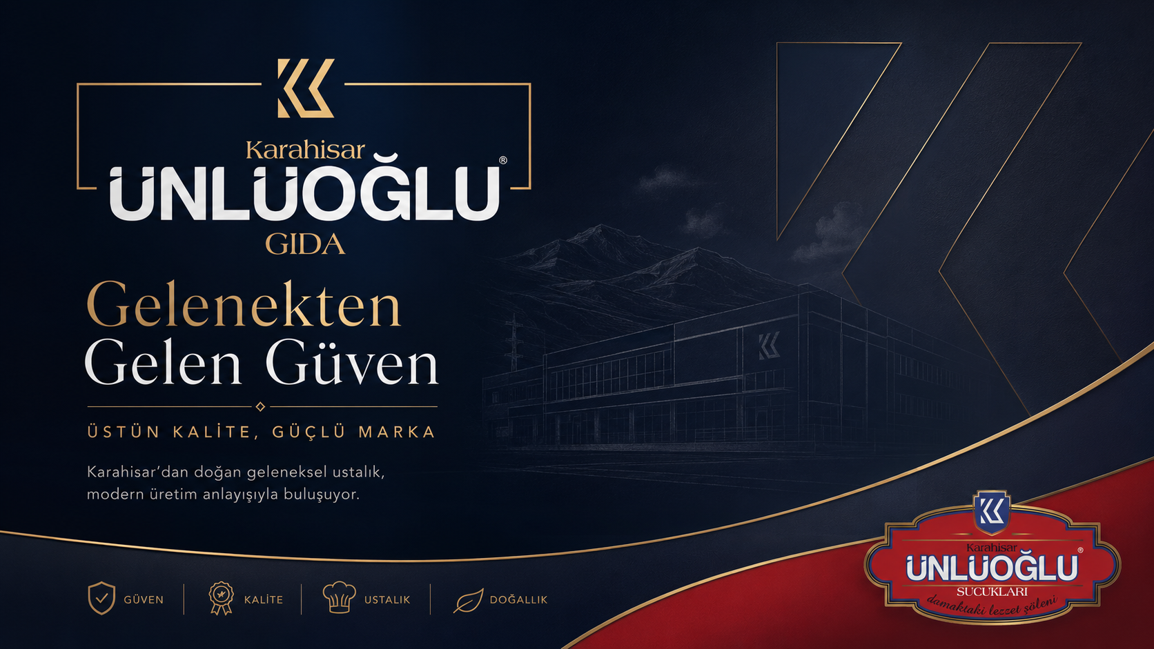 Ünlüoğlu Gıda — gelenekten gelen güven