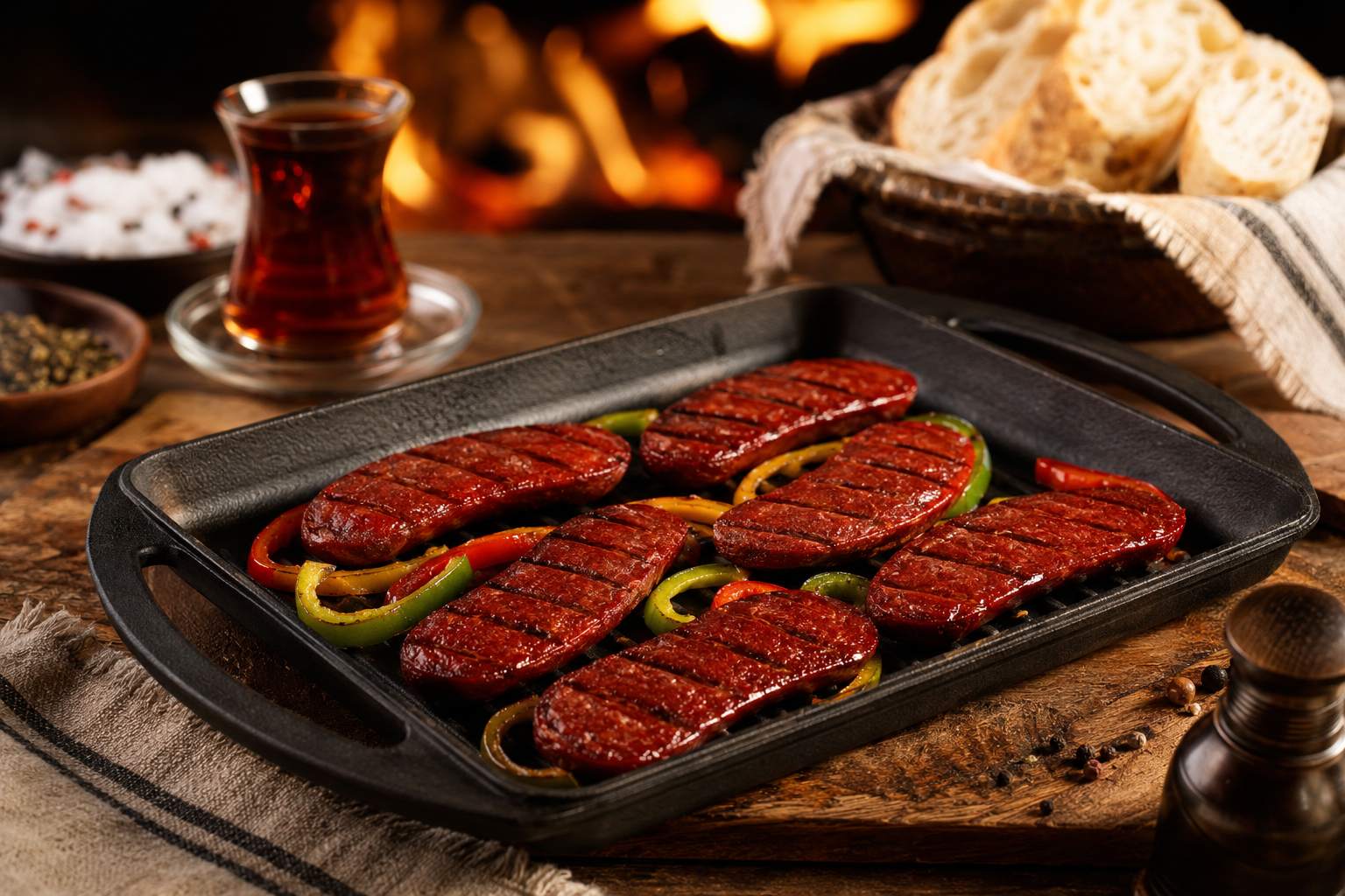 Izgarada Parmak Sucuk tarifi